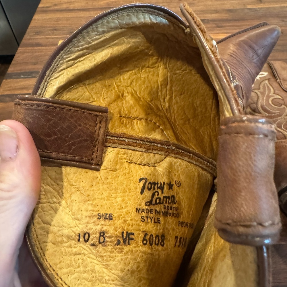 Tony Lama Ladies Vaquero Leather Boot- size 10 - Picture 11 of 11